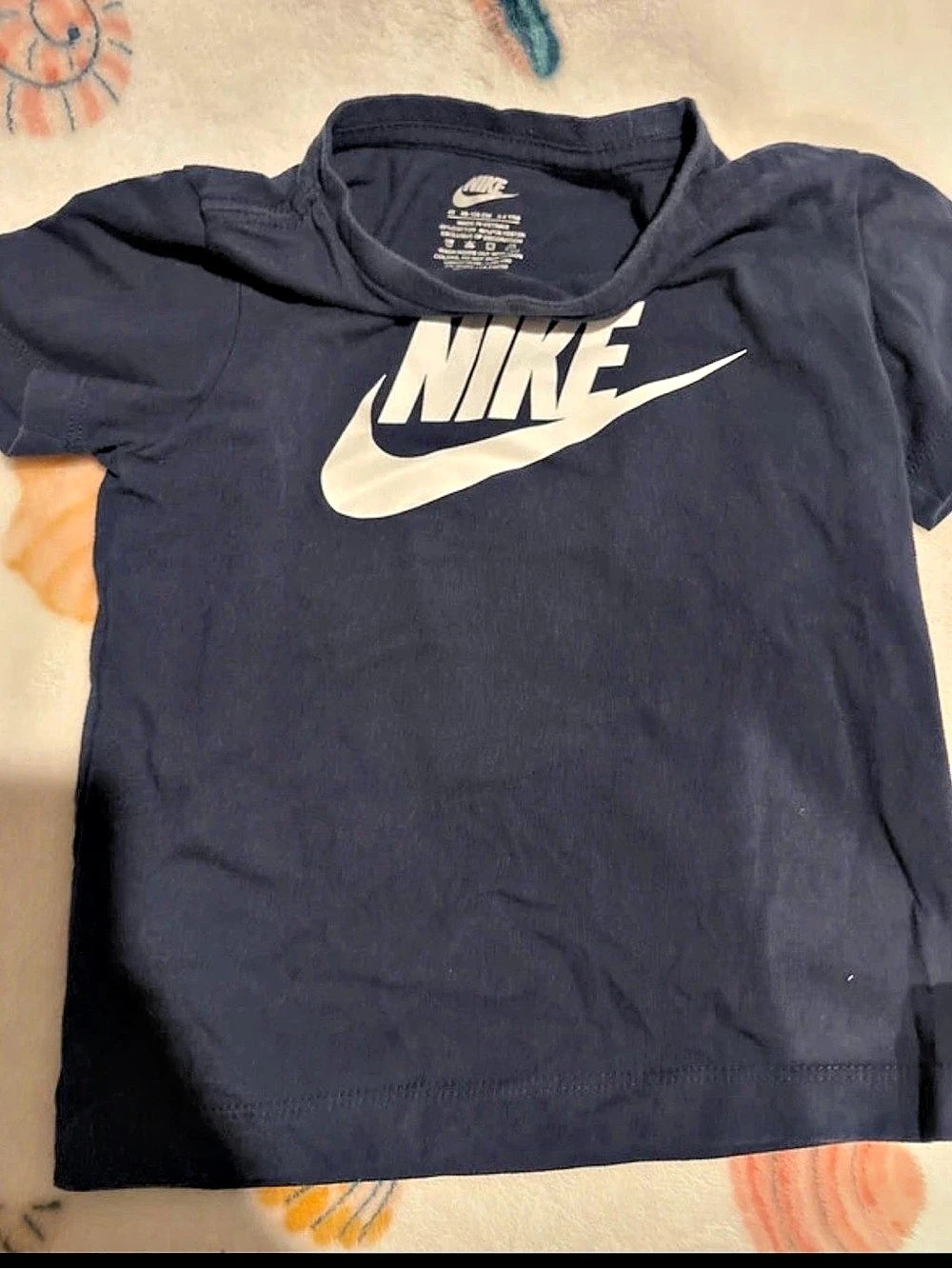 Nike Toddler Futura Logo Graphic T-Shirt Boys 4T Blue